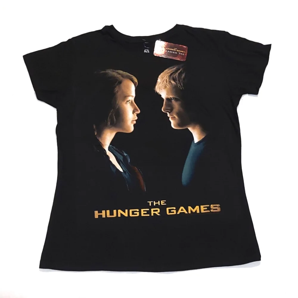 🌱Spring Clearout🌱 The Hunger Games Women's Jr. T-shirt NWT Sizes XS - Picture 1 of 6